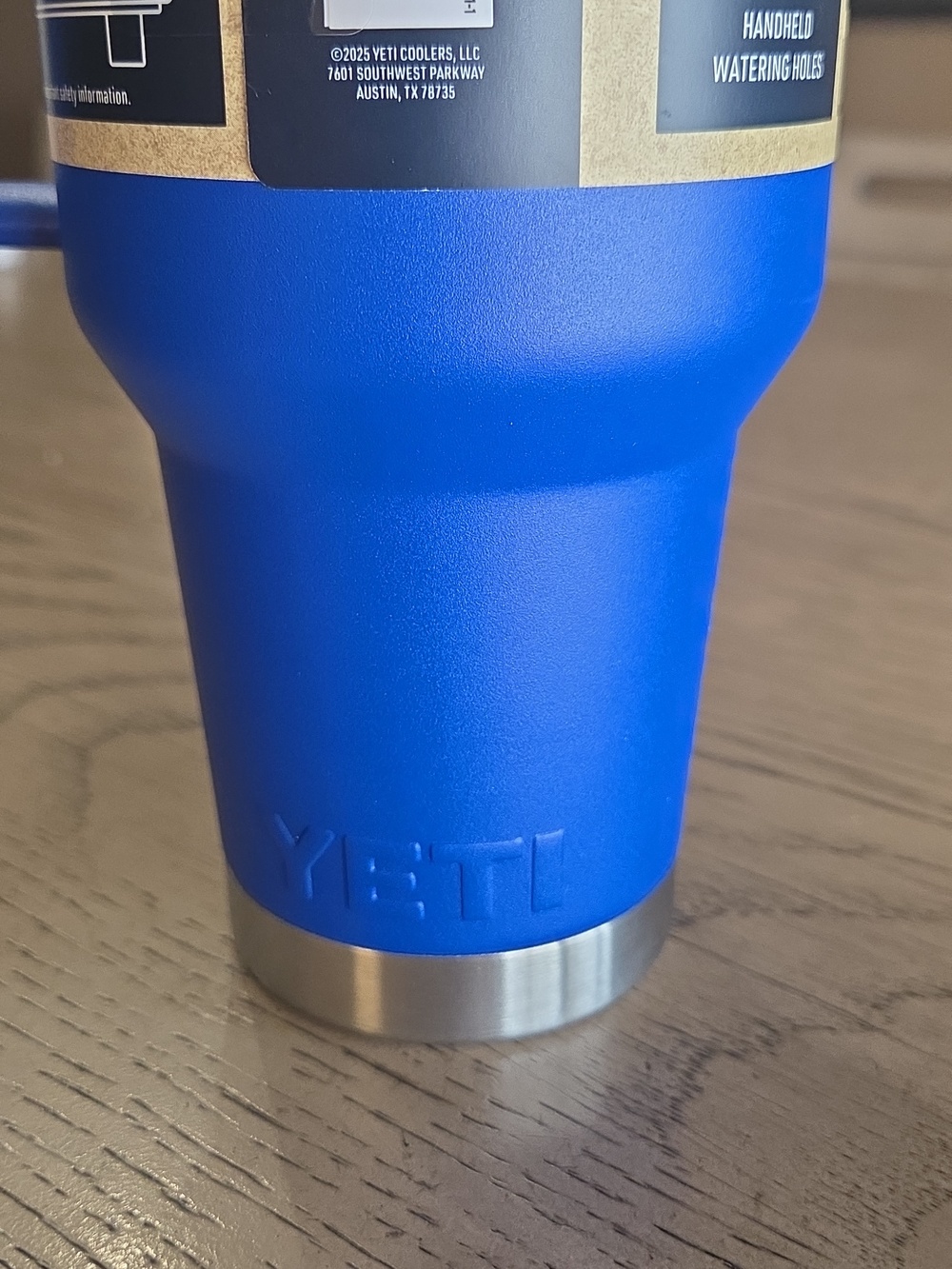 YETI Blue Rambler 30 oz Travel Mug - Picture 9 of 11